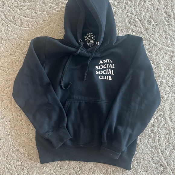 Anti Social Social Club Black Hoodie